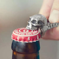 Abrepuertas Creativo De Calavera Personalizado Fuerte Y Potente Para Regalos De Navidad Y Acción De Gracias Para Hombres Y Mujeres Ideal Para Camping Viajes Y El Hogar - details 7