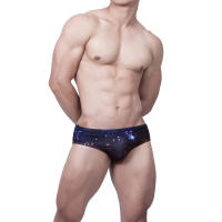 Nueva Bikini De Natación Para Hombres Sexy Con Estampado Briefs Push-Up Shorts De Baño Para Surf Y Playa Trunks De Natación - details 4