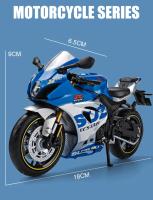 Modelo a Escala 1:12 Suzuki GSX R1000R De Aleación Para Niños Juguetes De Coche a Escala Regalo De Cumpleaños Para Niños Colección De Juguetes De Coche - details 10