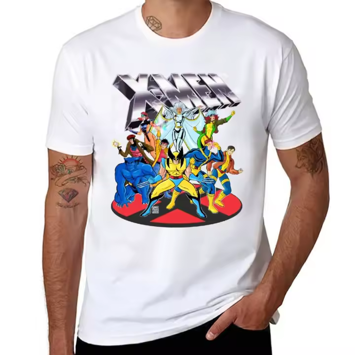 Camiseta X-Tas Para Hombre Verano Secado Rápido Talla Grande Estampado Gráfico Moda Streetwear Camiseta Transpirable - 1