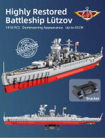 Bloques De Construcción Militar WW2 Gran Buque De Guerra Modelo En Ladrillo Juguete Educativo Para Niños Regalo De Fiestas Para Niños Hombres - details 11