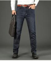 KUBRO Pantalones De Jeans Para Hombre Clásicos Rectos Negocios Azul Negro Elásticos Slim Fit Casual Trabajo Pantalones 29-40 - details 8