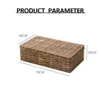 Caja de almacenamiento a prueba de humedad con impresión digital, caja de almacenamiento de ropa con patrón de bambú, caja de almacenamiento de ropa para el hogar de gran capacidad, caja de almacenamiento de pantalones, armario, edredón, chaqueta de pluma - details 2