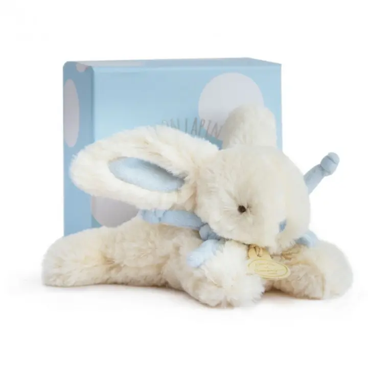 Dulce conejito azul 16 cm DouDou et Compagnie - 1