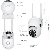 Cámara De Seguridad IP Wifi 5G 1620P Inteligente Para El Hogar Exterior Con Vigilancia Nocturna Y Detectores De Movimiento AI Monitor De Bebé Móvil Android Y iOS - details 10