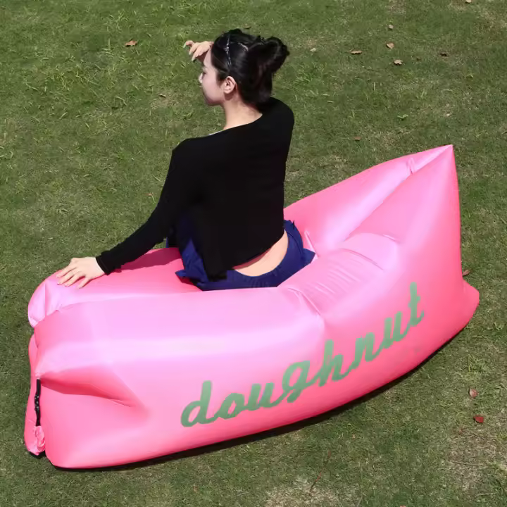 Sofá Inflable Portátil Para Exteriores Sofá De Aire Para Playa Campo Parque Muebles De Jardín Inflable Rápido Silla Inflable - 1