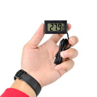 Mini Termómetro Digital LCD Con Sensor De Humedad Y Temperatura Para El Hogar Medidor De Temperatura Y Humedad Con Cable De 1m-5m - details 1