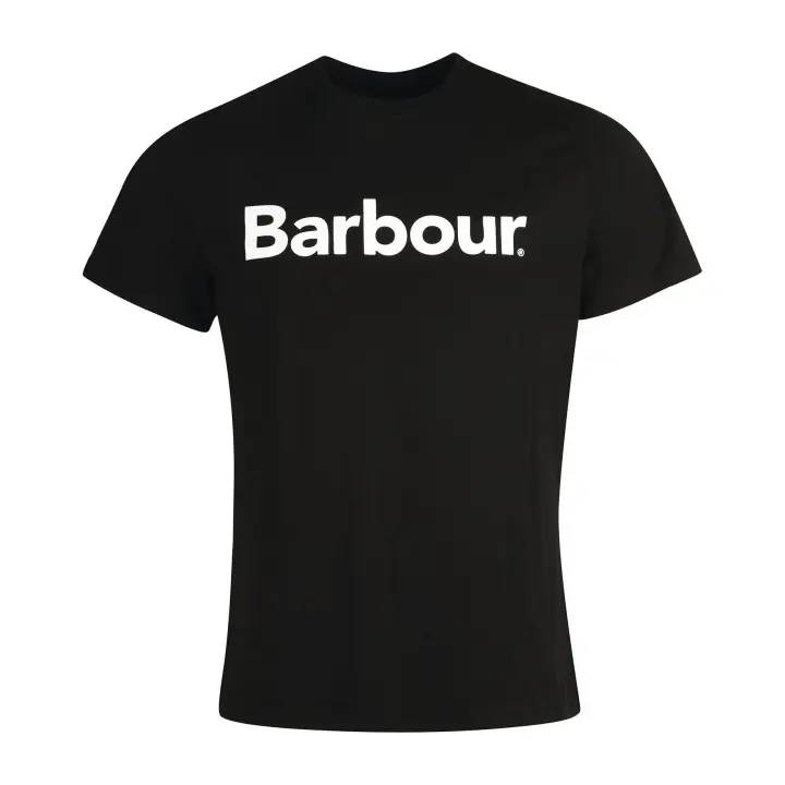 Camiseta Barbour Logo T-Shirt Negra - 1