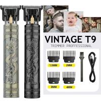 Cortadora de pelo eléctrica NO1403 para hombre, afeitadora de peluquero recargable por USB, recortadora de barba profesional - details 1