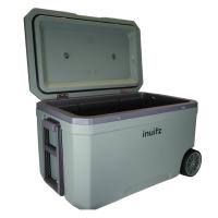 Inuitz Nevera portatil con ruedas - 70 litros, nevera portatil, nevera camping, nevera playa, nevera para playa - details 2
