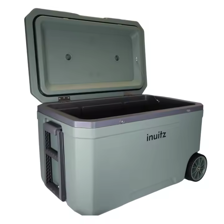 Inuitz Nevera portatil con ruedas - 70 litros, nevera portatil, nevera camping, nevera playa, nevera para playa - 1