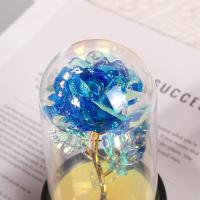 Rosa Artificial De 16CM Con LED Flores Creativas Para Decoración De Hogar Regalos Para San Valentín Día De La Madre Bodas - details 9