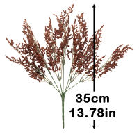 Arreglo Floral Artificial De Brevas De Bebé Lavanda Para Bodas Y Fiestas DIY Adorno Navideño Decoración De Hogar - details 1
