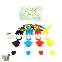 Tokens 3D para Ark Nova / Meeple Rex / Juego de Mesa - details 1