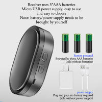 Timbre De Puerta Inalámbrico Inteligente Negro Con Luz LED Y Alarma De Seguridad Potenciado Por USB O Baterías 300M Para Hogar - details 4