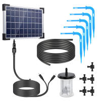 Sistema De Riego Por Drip Solar Autoabastecido Con Batería Integrada De 2200mAh IP65 Impermeable Kit De Riego DIY Para Jardín - details 5