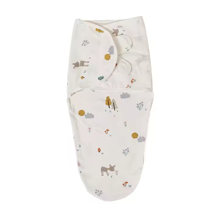 Manta De Algodón 100% Para Recién Nacidos 0-3 Meses Monedero Dormidero De Bebé Ropa Infantil Unisex Estampado Temporada Año - 1