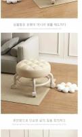 Taburete Universal Con Ruedas De Esponja Para Niños Estilo Moderno Y Minimalista Silencioso Y Suave Espacio Ahorrador Muebles - details 11