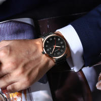 Reloj De Pulsera De Lujo Para Hombres CURREN De Acero Inoxidable Con Movimiento De Cuarzo Manos Luminosas Fecha Automática Estilo Casual - details 10