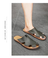 Sandalias De Cuero Para Hombre Talla Grande 46 48 Zapatos Clásicos De Verano Cómodos Para Caminar Al Aire Libre Mocasines Suaves Romanas - details 13