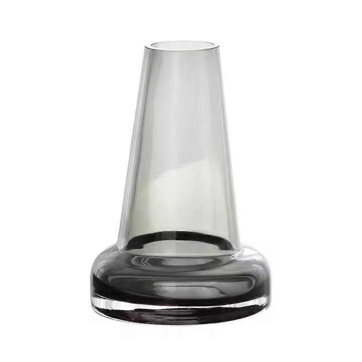 Flower Vase, Flora Flower Base, Flora Vase, Medium Neck, Smoke, Simple,Three options available - 1