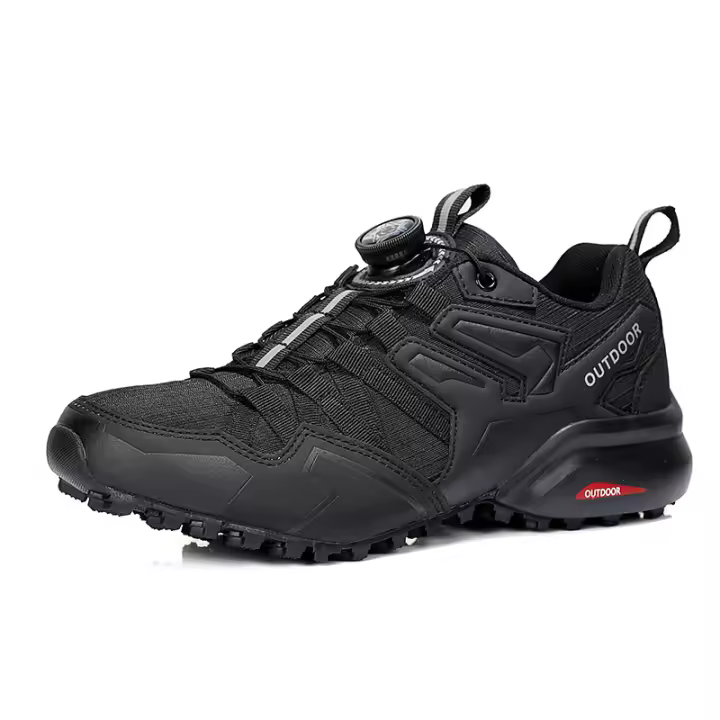 Zapatos De Senderismo Para Hombres Transpirables De Malla Ligeros Para Running Exterior Ciclismo Trekking Camping Zapatos De Lock Sport - 1