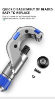 Cortador De Tubos De Acero Inoxidable Profesional Tipo Rodillo Herramienta De Corte Para Plomería Aplicación Multifuncional - details 9