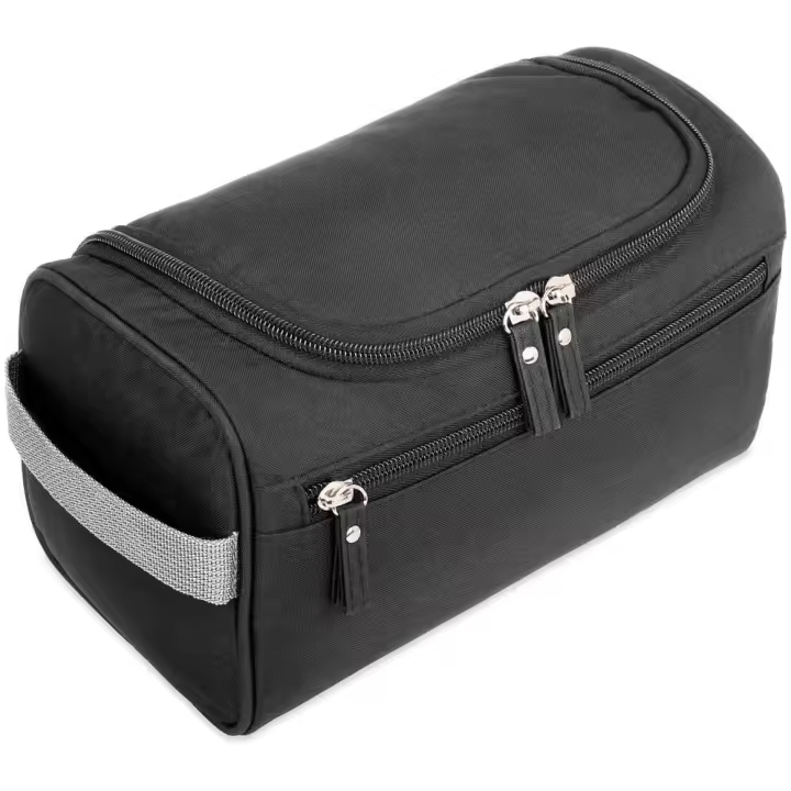 Bolsa De Maquillaje Portátil Unisex Capacidad Impermeable Organizador De Cosméticos Toallita Colgante Para Hombres Y Mujeres - 1