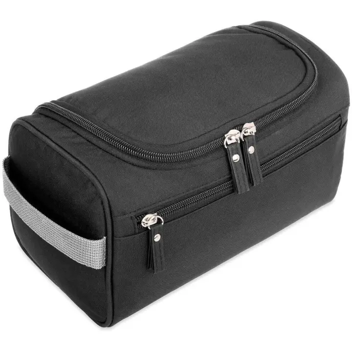 Bolsa De Maquillaje Portátil Unisex Capacidad Impermeable Organizador De Cosméticos Toallita Colgante Para Hombres Y Mujeres - 1