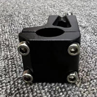 Aluminio Negro Aluminio Aleación Manillar 25.4mm/22.2mm Longitud 60mm Accesorios Bicicleta Manillar Exterior Partes 1 Pcs 200g - details 16