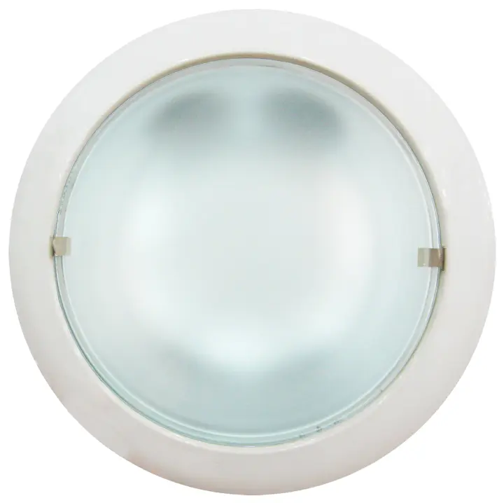 ORION91 Pack x 20 unidades DOWNLIGHT DIRECTO. A RED 2x E27 BLANCO 220mm (BOMBILLAS NO INCLUIDAS) - Alta Calidad - 1