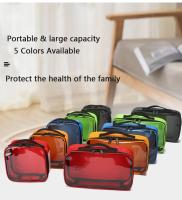 Bolsa De Medicamentos Portátil Para Viajes Y Emergencias De Gran Capacidad En Oxford Adecuada Para El Hogar Y El Exterior Kit De Primeros Auxilios - details 1