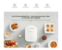 Xiaomi Smart Multifunctional Rice Cooker, 1. 8 cooking functions, 24-hour delay timer, Smart link to the app - details 1