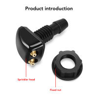 2 Pcs Boquilla De Agua Para Coche Compatible Con Mitsubishi Asx Lancer 10 9 Outlander EX Pajero Sport Eclipse Carisma Galant Repuesto Para Víllos Del Parabrisas - details 4