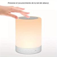Lámpara De Noche Con Altavoz Bluetooth Inalámbrico Y Luz LED De Toque Para Niños Regalo Tabla De Lámpara Atmosfera Regulable Con Colores - details 6