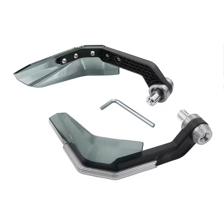 Protector Universal De Mano En Aleación De Aluminio CNC Para Motocicleta Equipamiento De Seguridad Antigolpes Resistente Al Viento - 1