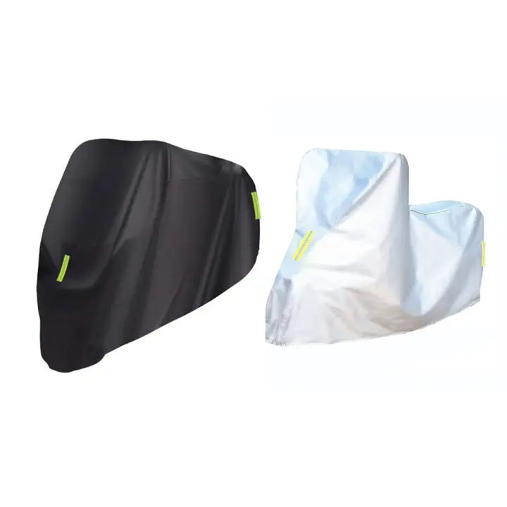 Cubierta Para Motocicleta Universal M-XXXXL Impermeable Protección Exterior Contra Polvo Restos De Viento Y Lluvia 210D Seda Oxford Reemplazo - 1