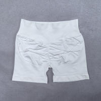 Shorts De Gimnasio Para Mujer Fitness Deportivos Shorts De Bicicleta 4.5" Banda Ribbed Baño Yoga Shorts De Trabucajo Sin Costuras Leggings - details 15