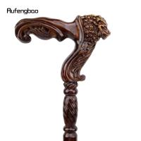 Bastón De Madera Marrón Leopardo Para Moda Y Fiesta Disfraz De Vampiro Cospaly Bastón De Caminar Decorativo 93cm Para Halloween - details 4