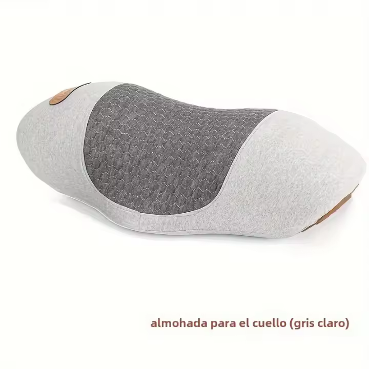 Almohada Masajeadora Eléctrica De Vibration Térmica Para Relaxar La Columna Cervical Reducir La Fatiga Muscular Y Aliviar Los Problemas Del Sueño Y El Dolor De Hombros - 1