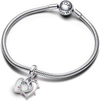 Charm Colgante Pandora Moments 793434 C01 Doble, Viene con Caja original. - details 1