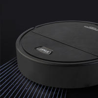 Robot aspirador inteligente multición 3 en 1, aspirador Fuerte de barrido recargable para Limpador del Hogar, Negro - details 2