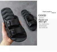 Chinelos Para Hombre Verano Uso Exterior Y Doméstico Antideslizantes Suela Suave Tallas Grandes 48-49 Sandalias Cómodas Para Baño Y Hogar - details 2
