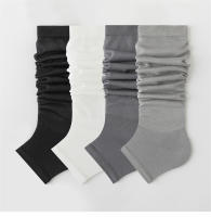 Calentadores De Pierna Para Mujer Estilo Japonés Moda Color Sólido Longitud Al Final Del Rodillo Primavera Verano Nylon Spandex Viscosa - details 7