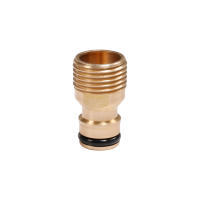 Conector De Jardín De Latón 1/2'' Fitting Rápido Para Grifo Adaptador De Agua Para Pistola De Jardín Unidad De Venta Individual - details 3