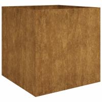 vidaXL Jardinera acero corten Dimensiones 40 x 41 x 40 cm,  80 x 40 x 40 cm,  120 x 40 x 40 cm y mas - details 4
