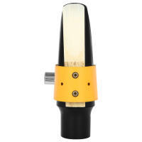 Clip De Labio Para Saxofón Soprano/Tenor/Alto Ajuste Rápido Y Fácil Color Rojo/Azul/Negro/Amarillo Pieza De Repuesto Para Saxofón Material De Cuero Y Acero Inoxidable Platinado - details 6