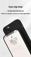 Funda De Silicona Líquida Suave Para iPhone 16 pro Max YIYONG Antigolpes Y Resistente a Huellas Cubierta Completa Compatible Con iPhone 16 16e 16 plus Y 16 pro - details 1