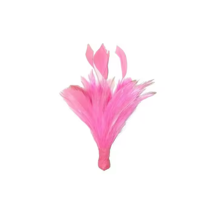 Montaje de Plumas de Ganso y Antenas de Gallo Elegante para Manualidades y Decoración - 1