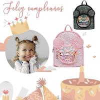Mochila infantil universal, mochila niña, ideal para niñas de 2 a 6 años por su tamaño - details 2